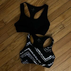 Set of 2 Athleta pull on sports bras